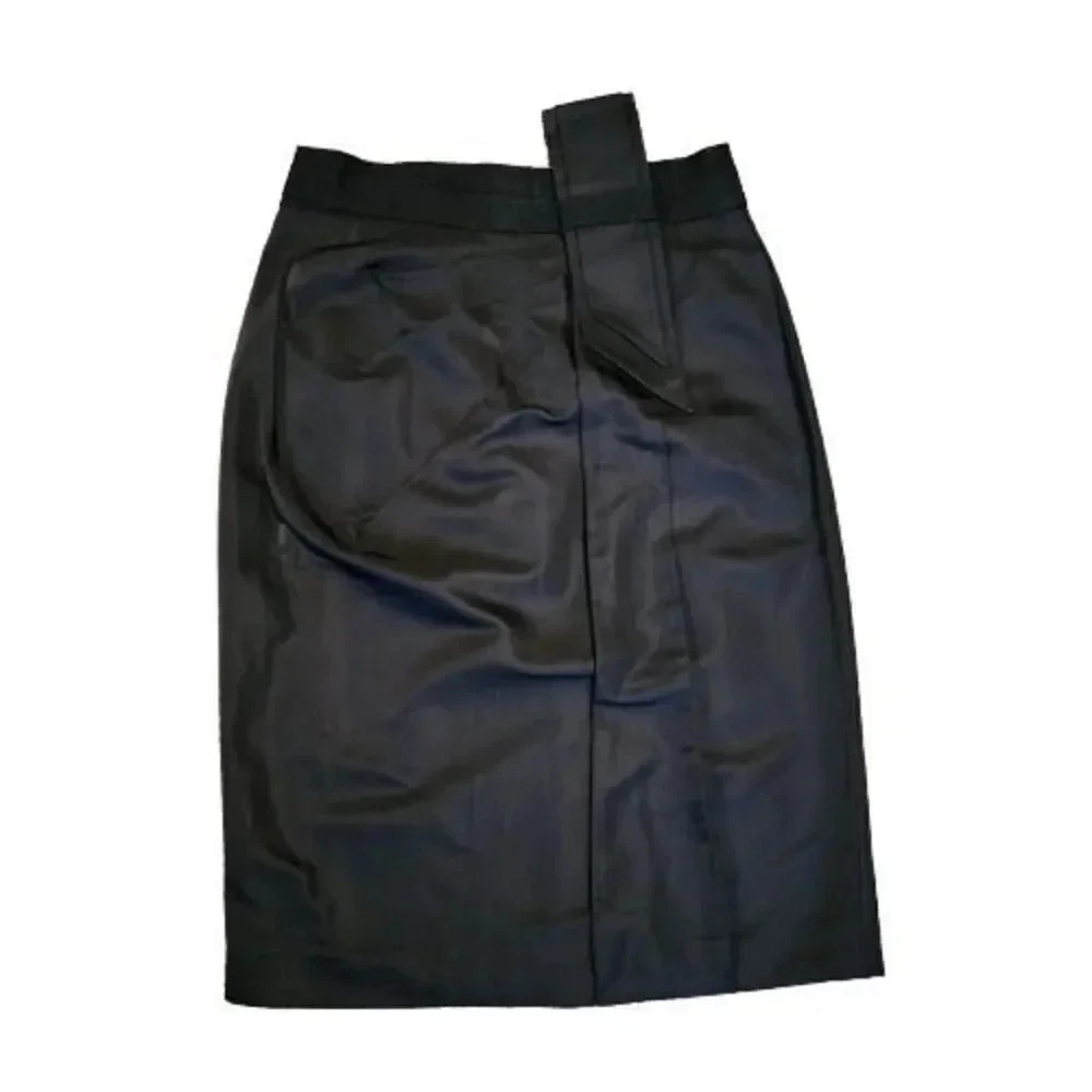 New Gianfranco Ferré Skirt Women's Size IT 38/US XS/4 Black Elastic Waist Mini